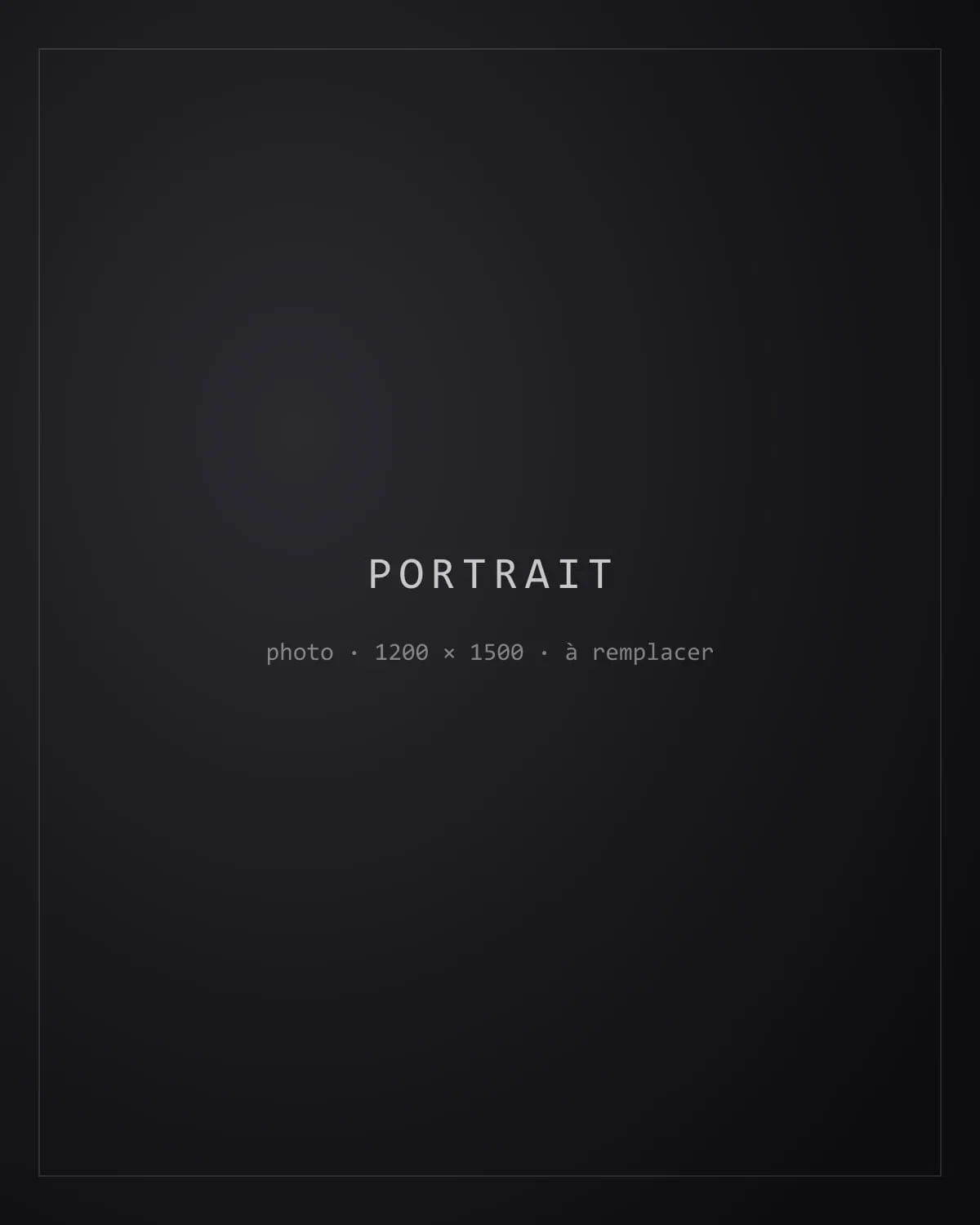 Portrait de Bastien Dumas